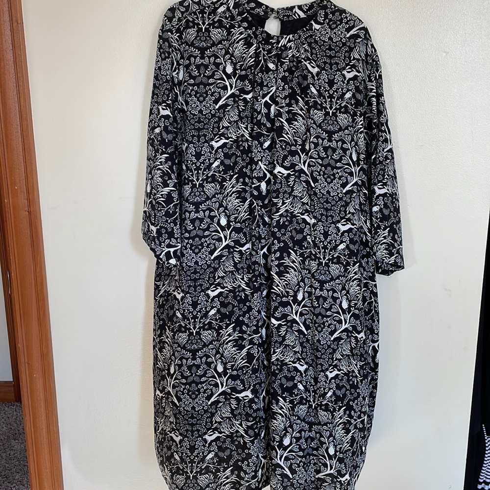 Old Navy Kimono type dress black and white size XXL
